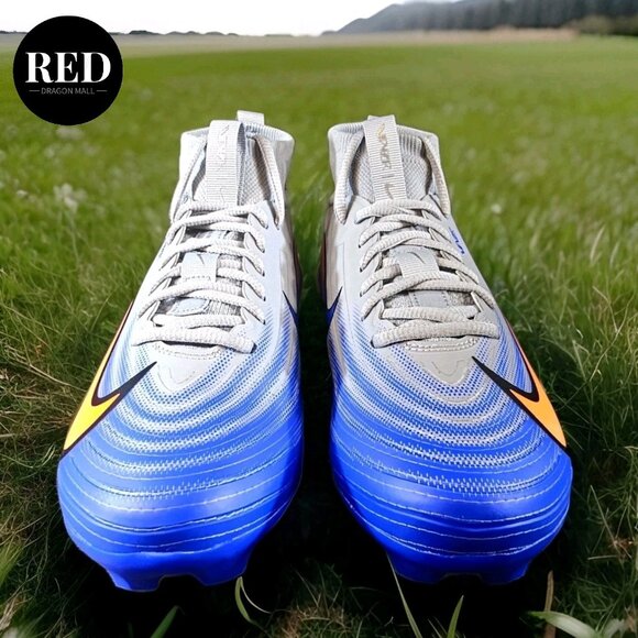 Nike Air Zoom Vapor Pro 1 Grey Blue Football Cleats FB3298 001 - Men\'s Size 9 main image 14
